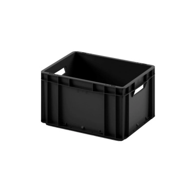 Евроконтейнер ЕС-4322.3 с усиленным дном и открытыми ручками, 400х300х220 мм 