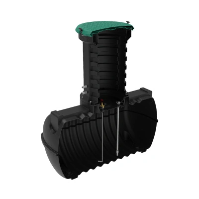 Емкость топливная подземная Rostok G 1800 л с горловиной 1000 мм 