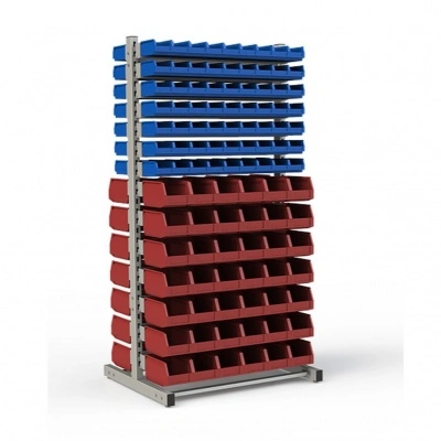 Стеллаж двусторонний №92 (1835х950х760)