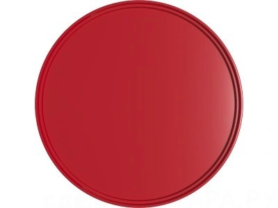 Крышка круглая для ведра ВП 11,5к, красная, код: 33316