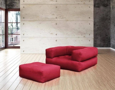 Кресло-матрас Кубис Бостон бордо