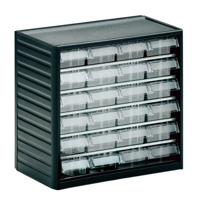 Кассетница 310x186x290 мм, ячейка L-01 24 шт, 291-3