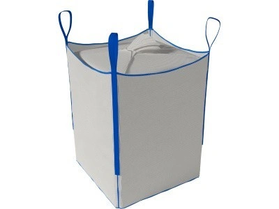 Биг бэг 95х95х130 4-х стропный, пл. 140 +/-5 г, верх сборка, дно глухое, код: 33226