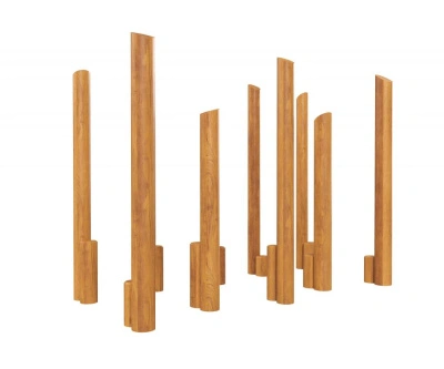 Балансировочные бревна HARDWOOD «Такмау»