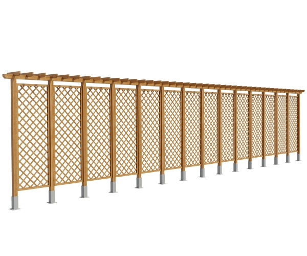 Шпалера «Ромб» 20,0 м (без покраски)