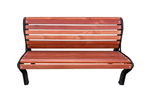 Скамейка чугунная «Голландия» без подлокотников 1,8 м