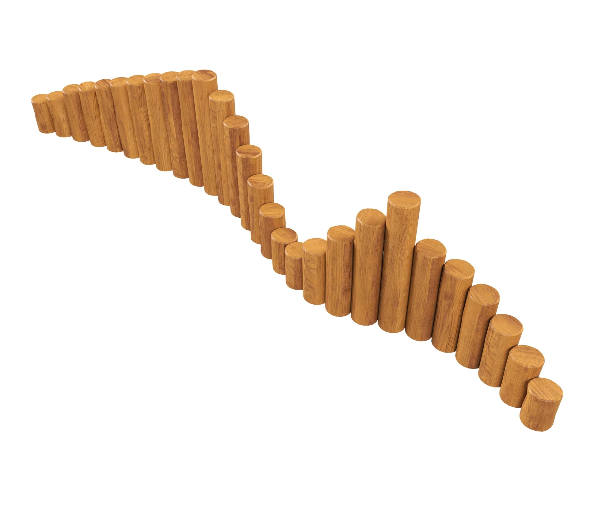 Балансировочные столбики HARDWOOD «Лаутаро»