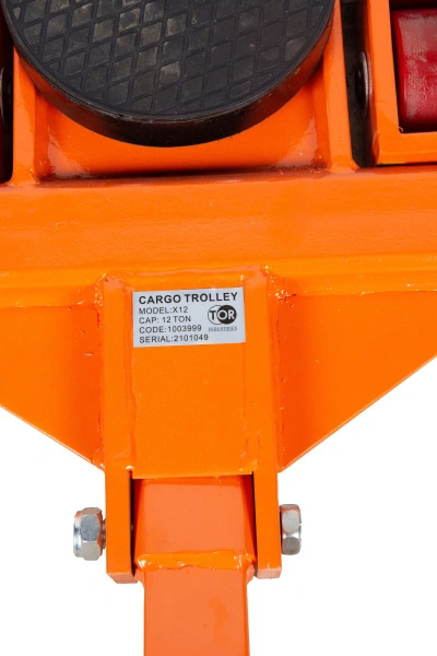 Роликовая платформа поворотная TOR X12 г/п 12 т (с ручкой)