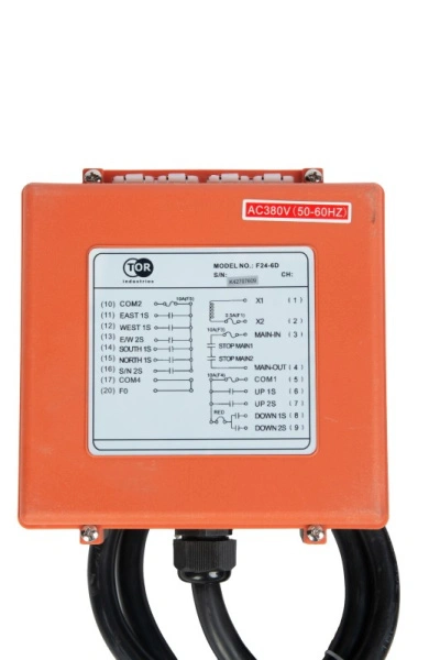 Комплект радиоуправления TOR F24-6D (380В, 6 кнопок, двухскоростной)