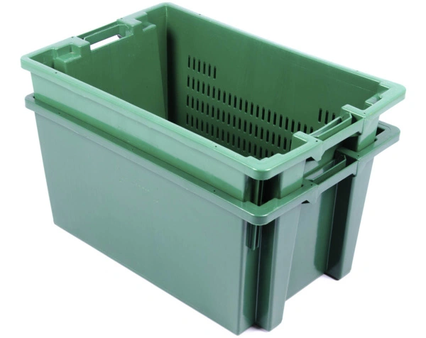 Ящик пластиковый 600х400х300 перфорированный