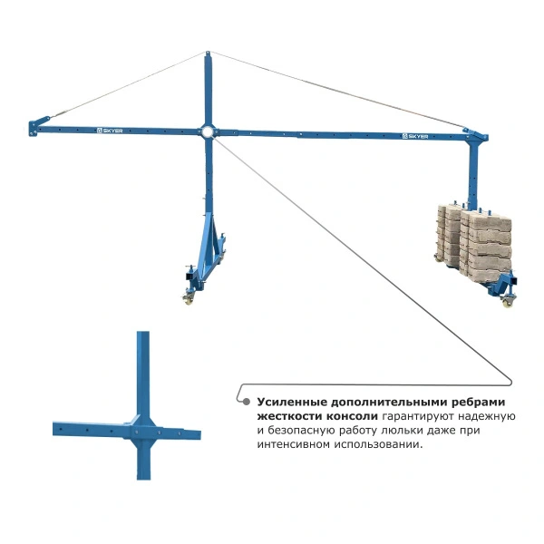 Строительная люлька SKYER SKR 6