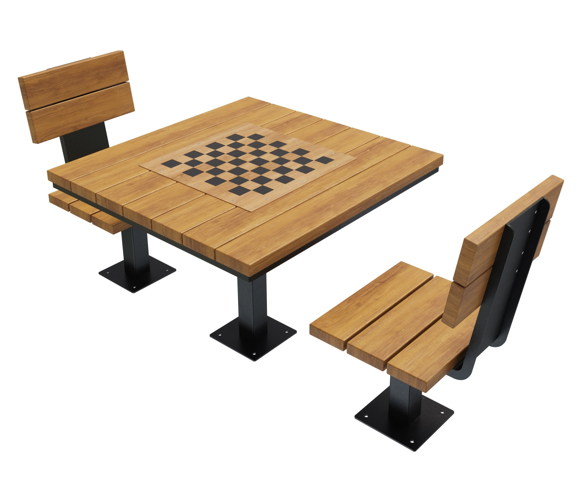 Стол шахматный с комплектом стульев «Мюнхен»