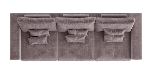 Диван Элизиум 3 модуля Вельвет-люкс - комфорт