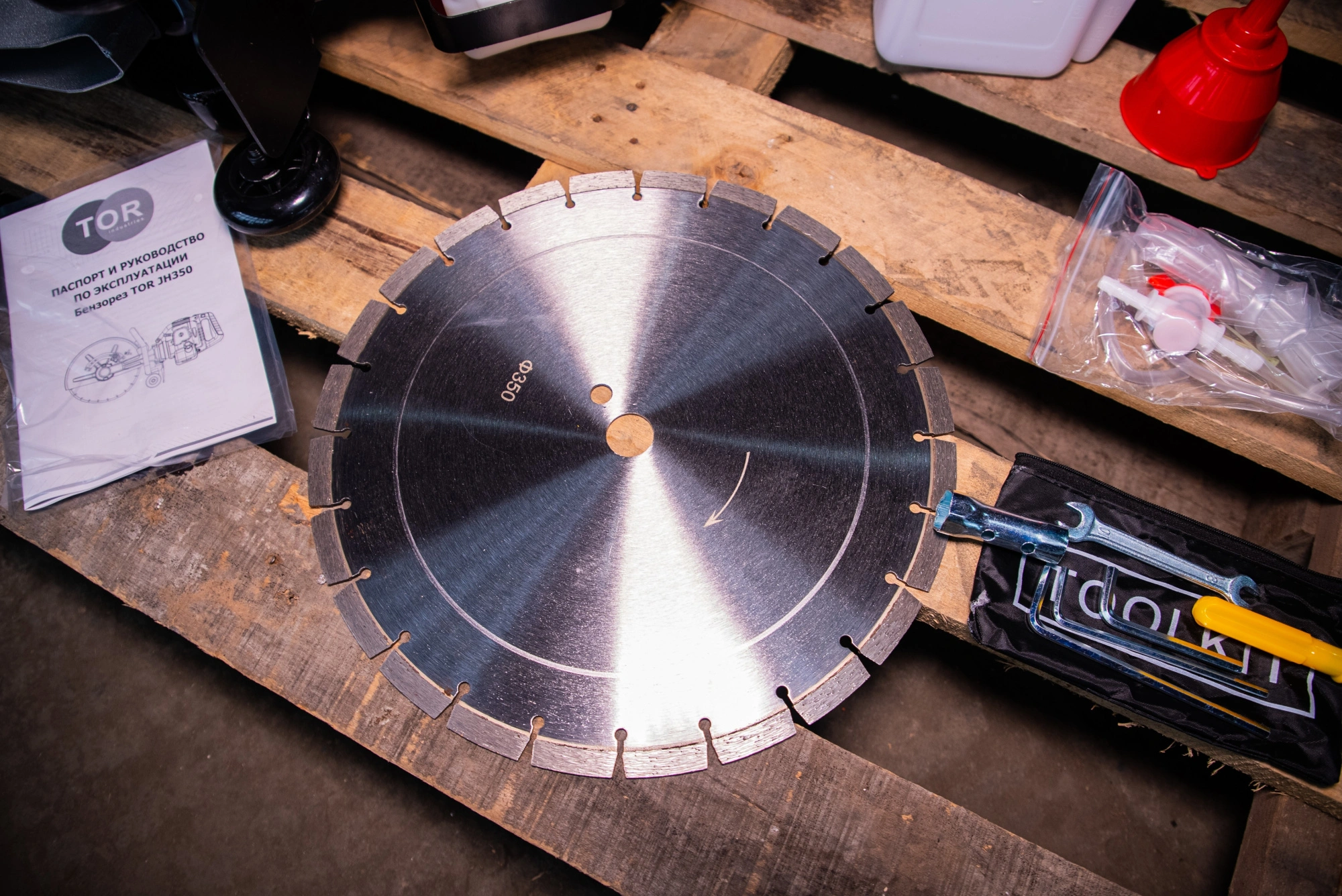 Бензорез 350 мм 1,9 кВт TOR JH350