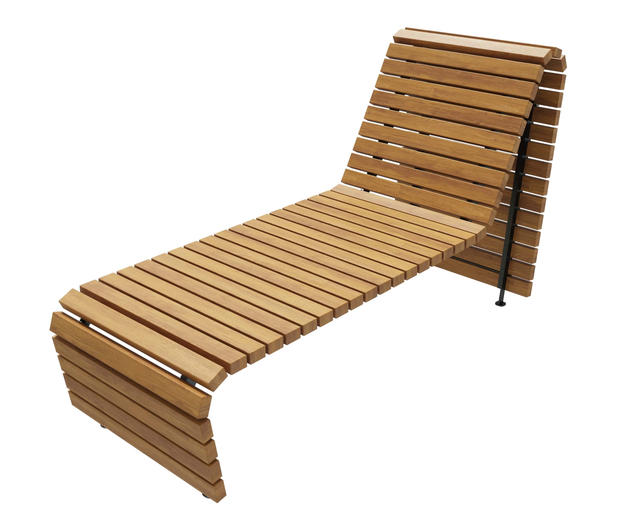 Парковый лежак 2 1,4 м (композит)