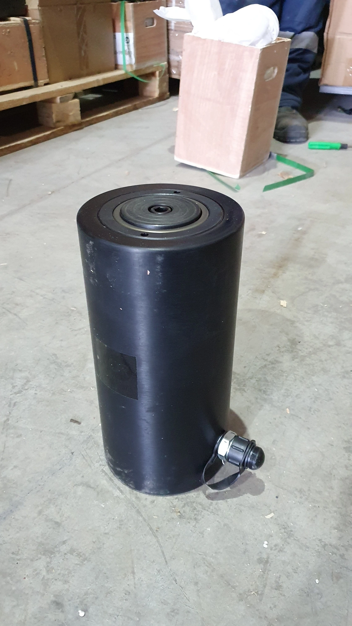 Домкрат гидравлический алюминиевый TOR ДГА50П150 50 т