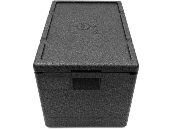 Термоконтейнер 600х400х400 60л. с крышкой, плотность 55 цв., арт. STP 60 PRO, код: 28564