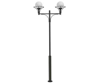 Стальной фонарный столб Т-07-2 со светильниками 3,415 м