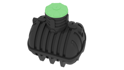 Подземная емкость 3000 литров усиленная черная