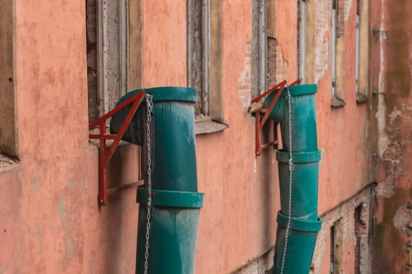 Мусоросброс секция приёмная (усиленная) зеленый, без цепей 