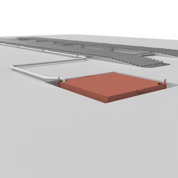Эстакада металлическая Каскад Комфорт, разборная, 12м, усиленная, грузоподъемность 70т, серая
