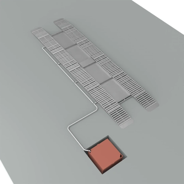 Эстакада разборная металлическая "Комфорт", 10м, грузоподъемность 50т, серая