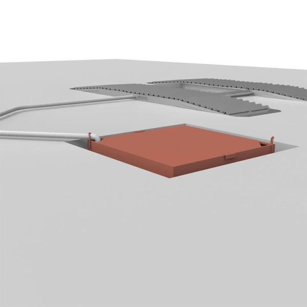 Эстакада разборная металлическая "Комфорт", 4м, грузоподъемность 50т, серая